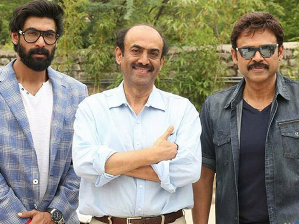 Rana Daggubati, Suresh Babu, Venkatesh Daggubati