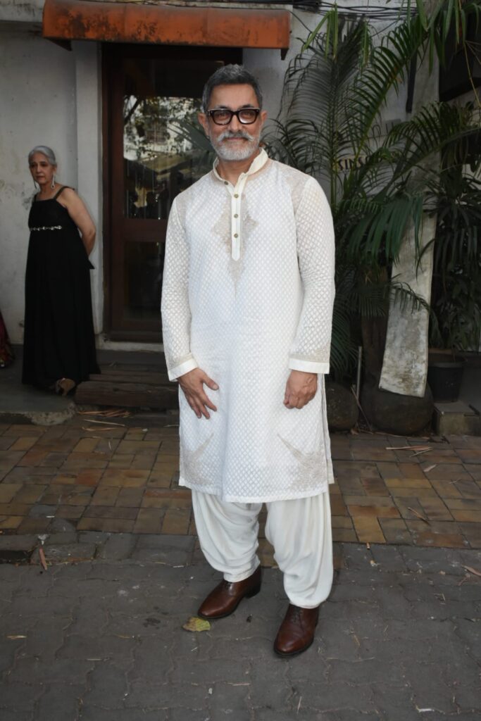 aamirkhan at Ira Khan engagement