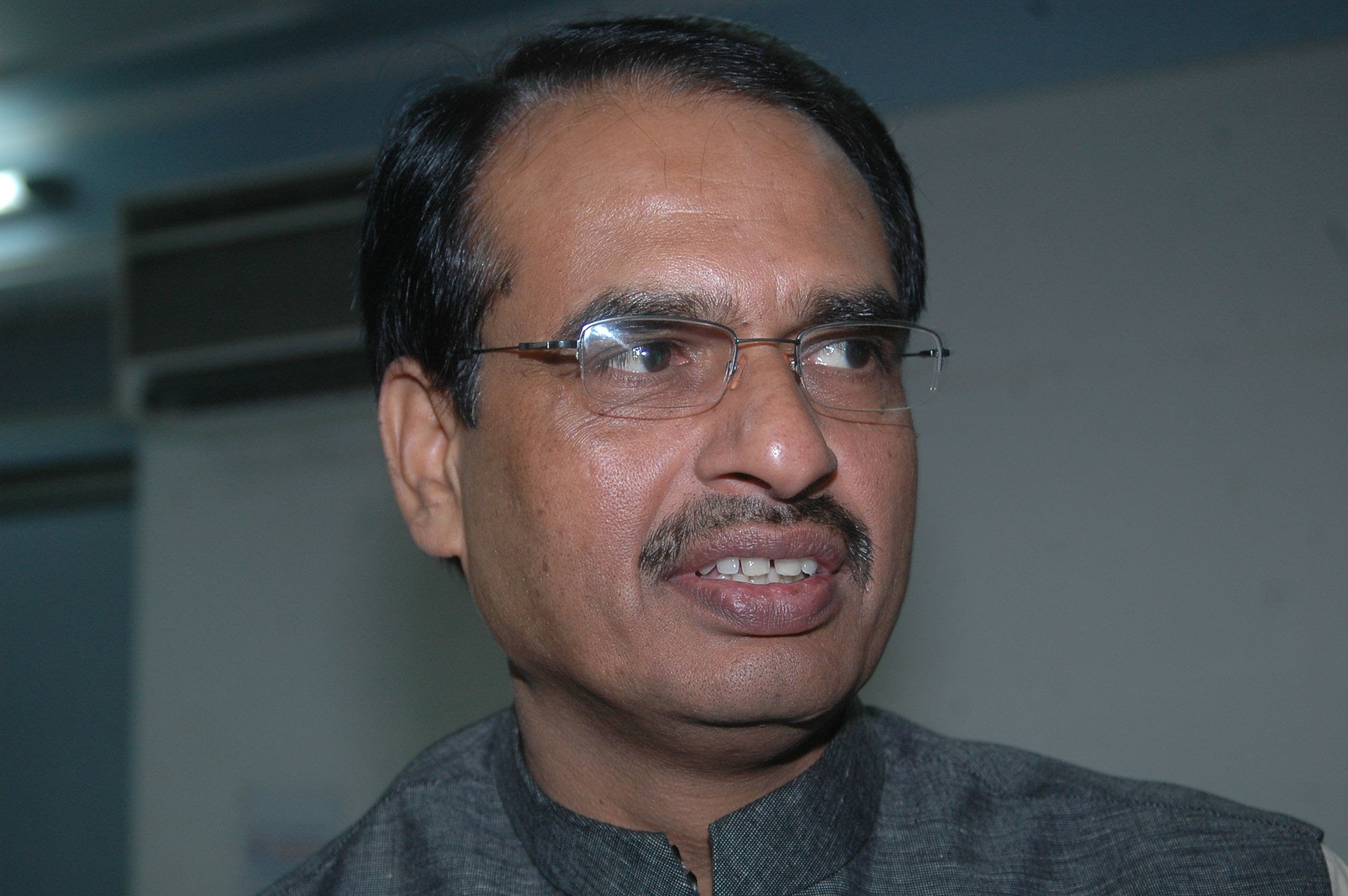 Shivraj Singh Chouhan, a politician and member of the Bharatiya Janata Party. He is the current Chief Minister of Madhya Pradesh, serving a fourth term. (Photo by Sondeep Shankar/Getty Images)