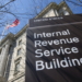 The Internal Revenue Service (IRS) building stands in Washington, D.C., U.S., on Wednesday, April 6, 2011. The IRS would have to suspend tax audits, the Small Business Administration's processing of loan applications would be halted and National Parks would close if the federal government is forced into a partial shutdown because of the budget impasse in Congress. Photographer: Bloomberg/Bloomberg