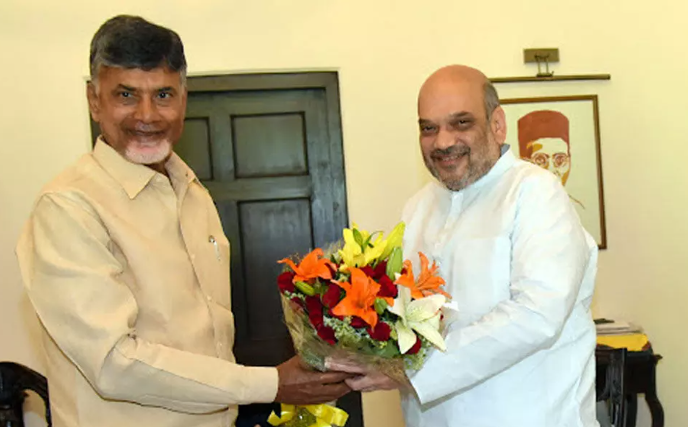 chandrababu, amit shah