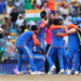 Cricket - ICC T20 World Cup 2024 - Final - India v South Africa - Kensington Oval, Bridgetown, Barbados - June 29, 2024 India players celebrate after winning the T20 World Cup REUTERS/Ash Allen